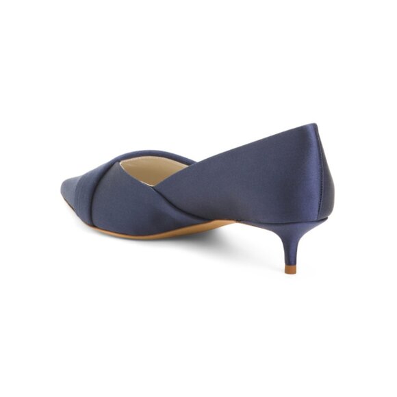 SOMETHING BLEU Navy Made In Italy Brenna Pumps - Picture 2 of 2